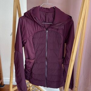 lululemon athletica Maroon Puffer Jacket